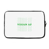 Vegan Af Laptop sleeve