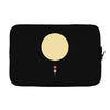 minimal solar system Laptop sleeve