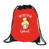 The Orijinal Topknot Tinkerbell Drawstring Bags