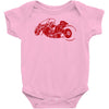 akira inspired bike motorbike Baby Onesie