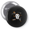 masked chaos Pin-back button
