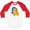 pop art marilyn monroe 3/4 Sleeve Shirt