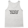 funny t shirt i used to jog 5 miles a day Tank Top