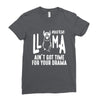 nurse lama Ladies Fitted T-Shirt
