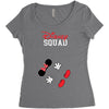 Disney Squad Girl Women's Triblend Scoop T-shirt