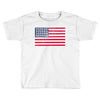 t-rex vintage american flag Toddler T-shirt