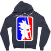 son goku  fun Zipper Hoodie