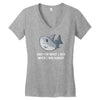 i was hungry Women's V-Neck T-Shirt