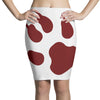 animal feet Pencil Skirts