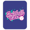 softball diva neon Mousepad