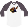 just a viking and his horse 3/4 Sleeve Shirt