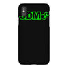 black funny glow in dark glowing iPhoneX Case