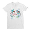Bicycle Ladies Fitted T-Shirt