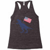 Patriotic T-Rex Racerback Tank