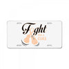 Fight For a Cure Uterine Cancer Awareness License Plate