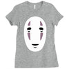 no face spirited away Ladies Fitted T-Shirt