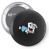 screaming paw Pin-back button