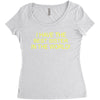 best sister crazy scary Women's Triblend Scoop T-shirt