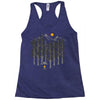 be alone Racerback Tank
