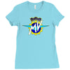 mv agusta style motorcycle Ladies Fitted T-Shirt