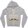october girl Zipper Hoodie