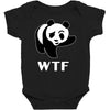 wtf panda Baby Bodysuit