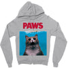 Jaws Parody Paws Zipper Hoodie