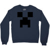creeper face Crewneck Sweatshirt