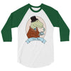 tea rex 3/4 Sleeve Shirt