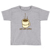 funny retro coffee Toddler T-shirt