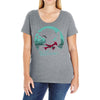 space cowboy2 Ladies Curvy T-Shirt