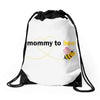 Mommy to Bee Baby Girl Drawstring Bags