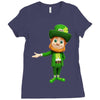 DABBİNG LEPRECHAUN Ladies Fitted T-Shirt