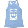 mr. robot tv series banksy fsociety Racerback Tank