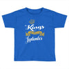 kings are born in september Toddler T-shirt