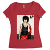 lp laura pergolizzi Women's Triblend Scoop T-shirt