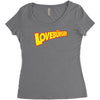 love burger Women's Triblend Scoop T-shirt