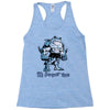 muscle shark its summer time Racerback Tank