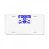 sixties homage License Plate