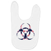 floral hazard Baby Bibs
