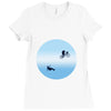 good bye elliot Ladies Fitted T-Shirt