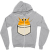 pocket monster Zipper Hoodie