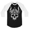 viking skull 3/4 Sleeve Shirt