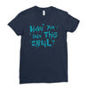 have you seen this snail Ladies Fitted T-Shirt