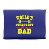 strongest dad Accessory Pouches