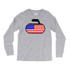 usa curling Long Sleeve Shirts