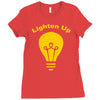lighten up Ladies Fitted T-Shirt
