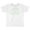 i before e grammar rule Toddler T-shirt