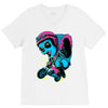 panda rider V-Neck Tee