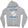 Father is my Name Fishing Is My Game Zipper Hoodie
